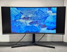 Samsung C34H890WJN 34-Inch Curved Ultra-Wide Monitor 3440x1440 Tested Working picture