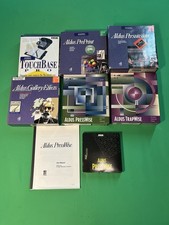 Vintage Early 1990s Software- Aldus touch base pro, persuasion, PressWise, Mac picture