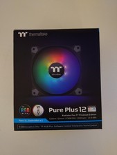 3 PACK Thermaltake Pure Plus 12 120mm RGB Fan TT Premium - CL-F063-PL12SW-A picture