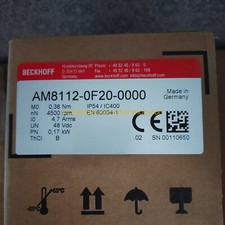 1PCS AM8112-0F20-0000 BECKHOFF Servo Motor Brand new Via DHL or FedEX picture