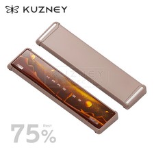 KeysMe Flowing-Sand Alloy Wrist Rest 75% Ergonomic Palm Support Compatible picture