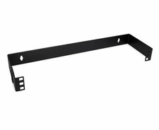 1U Hinged Wall Mount Patch Panel Bracket – 4” Deep Swing Rack | 19”171Lbs Capaci picture