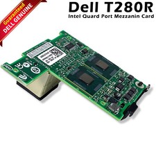 Dell PowerEdge Mezzanine Card Adapter Power Vault Server Quad Port 1GB NIC T280R picture