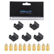 Creality Original Ender 3 V2 Neo 5pcs Silicone Sock and 10pcs 0.4mm Nozzle, picture