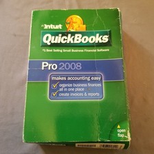 INTUIT QUICKBOOKS PRO 2008 FOR WINDOWS FULL RETAIL US VERSION picture