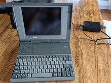 ​Vintage AST PowerExec 4/25SL 486SL Laptop - 4MB RAM - Powers On picture