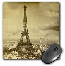 3dRose Eiffel Tower Paris  France 1889 Sepia tone MousePad picture