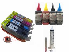 4 PK combo Refillable ink cartridge kit HP 920xl for OfficeJet 6000 6500 7000 picture