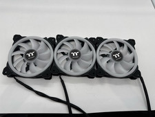 Thermaltake SWAFAN 12 RGB 120mm Case Fan 3 Pack CL-F137 Black picture