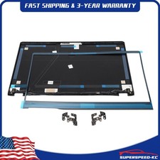 New Black LCD Rear Lid Front Bezel Hinge Set For MSI GE66 GP66 MS-1541 MS-1543 picture
