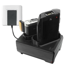 2-Slot Battery Charger Cradle Charging base + Adapter for Zebra RS6000 / WT6000 picture