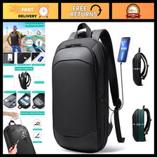 Slim Expandable Business Backpack for 17