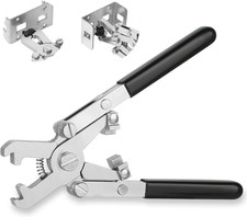 Rotable Cage Nut Tool, Cage Nut Insertion/Removal Tool on the Front, Side and To picture