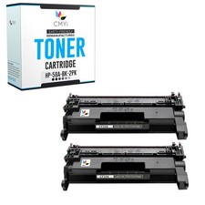 CMYi 2X Replacement 58A Black Printer Toner Cartridges for HP LaserJet Pro M304a picture