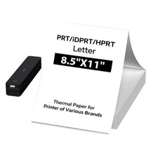 MT610 M08F A40 Thermal Paper 8.5 x 11 for M08F-Letter, 100 Sheets FanFold picture