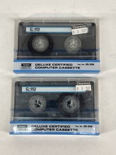 Tandy Computer Cassette C-20 -26-308 - LOT OF TWO- 10 Minutes each side VINTAGE picture