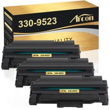 3PK 330-9523 Toner Cartridge Compatible With Dell Laser 1130 1130n 1133 1135N picture