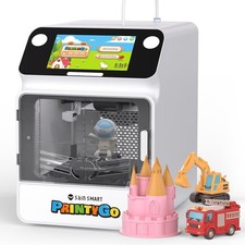 SainSmart PrintyGo Mini 3D Printer for Kids, 600mm/s Auto Leveling Printer picture