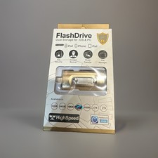 Flash Drive, Micro USB + 8 Pin + USB 3.0 4 in 1 Mobile Phone Computer 256 GB picture