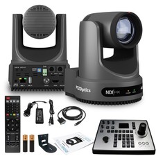 PTZOptics Move 4K PTZ Camera with 12x Zoom (Gray) (PT12X-4K-GY-G3) + PT-JOY-G4 picture