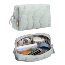 tomtoc Electronics Organizer Travel Case, Soft Puffy Accessory S, Lakeshore picture