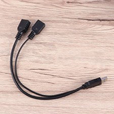 2 In Two-to-two Data Cable Male Female Usb Charging Hub Converter picture