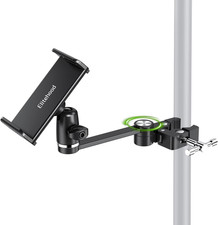 8.5In Long Arm Ipad Holder for Mic Stand, 360° Adjustable Aluminum ... picture
