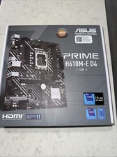 ASUS PRIME H610M-E D4-CSM Motherboard micro ATX LGA1700 Socket 90MB19N0-M0EAYC picture