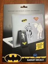 DC Marvel Gadget Decals Batman Wonder Woman SuperMan Waterproof Removable Set picture