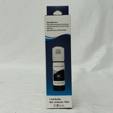 Ecotank Refill Single Ink Bottle for EPN BLACK Compatible W/ T001/002/003/004/… picture