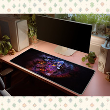 Pokemon Ghost Type Collage Desk Mat Mouse Pad Dark Anime Gaming Large picture