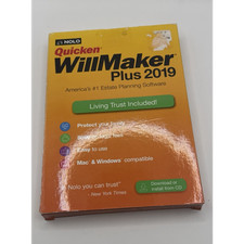 Nolo Quicken WillMaker Plus 2019 Home Legal Software CD Mac/Windows English picture