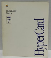 Macintosh Hyper Card Basics System 7 Guide 1990 Macintosh Collector Vintage picture
