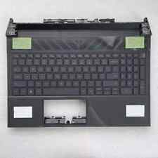 For Dell G15 5530 025CCM 25CCM Palmrest Upper Case US RGB Backlit Keyboard Cover picture