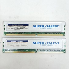 Super Talent 4GB Kit (2x2GB) DDR2-800 PC2-6400 CL5 Desktop RAM picture