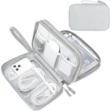 FYY Electronic Organizer, Travel Tech Pouch 9.1 x 5.9 x 3.15 inches, Grey picture