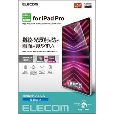 ELECOM Anti-Glare Screen Protector for iPad Pro 12.9 3rd-6th Gen Japan Import picture