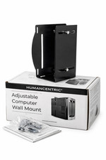 HumanCentric Adjustable Computer Wall Mount PC Tower Bracket New picture