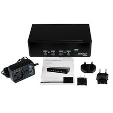 Startech.Com SV431DD2DUA 4 Port Dual Dvi USB Kvm Switch with Audio and USB 2.0 H picture