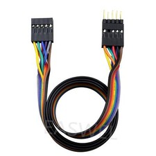 Internal Motherboard AC97 HD Audio 9pin Male To Female Extension Cable Cord 50cm picture