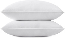 Grey Goose Feather down Pillow for Sleeping(2 Pack)- King Size(20In×36In), Goose picture