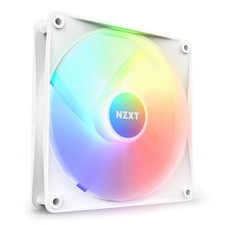 ‎NZXT F140RGB Core 140mm RGB Cooling Fan Single Pack White ‎1200 RPM for Desktop picture