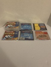 BRAND NEW CD-R AND CD-RW LOT OF CDS SONY, MAXELL AND VERBATIM ALL SEALED picture