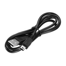 Mini USB Cable, 2.6ft USB Mini Cable USB to Mini USB Cable, Black picture