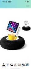 Debtrop Kindle Pillow Stand Holder with Snack Bowl for Reading in Bed, Cozy... picture