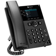 Polycom VVX 250 4-Line Desktop IP Phone PoE 07989-18-089999 picture