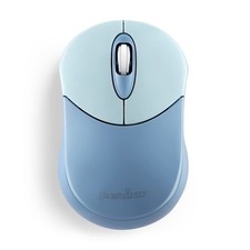 PERIMICE802BL Wireless Bluetooth Mouse Portable Design Compatible Blue 12142 picture