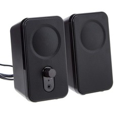 Amazon Basics AC-Powered Computer Speakers for Desktop or Laptop PC with Volume picture