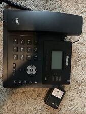 Yealink SIP-T40G Ultra-Elegant Gigabit IP Phones Power Adpater No Stand Tested picture