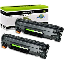 Greencycle 2PK CRG126 Toner Cartridge Compatible for Canon imageCLASS LBP-6230dn picture